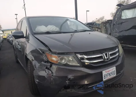 2016 Honda Odyssey Ex-L from USA, damaged, VIN 5FNRL5H6XGB030252